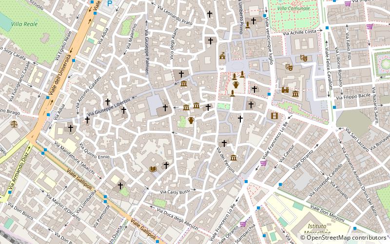 Roman Theatre location map