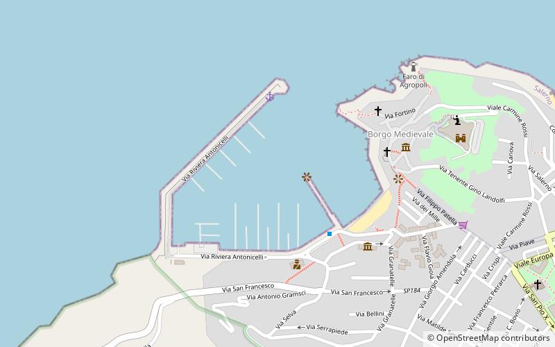 Porto di Agropoli location map