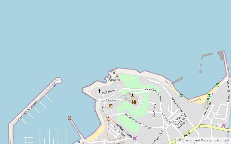 Phare de Punta Fortino location map