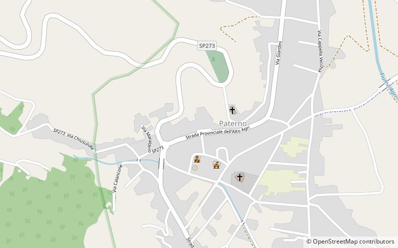 Paterno location map