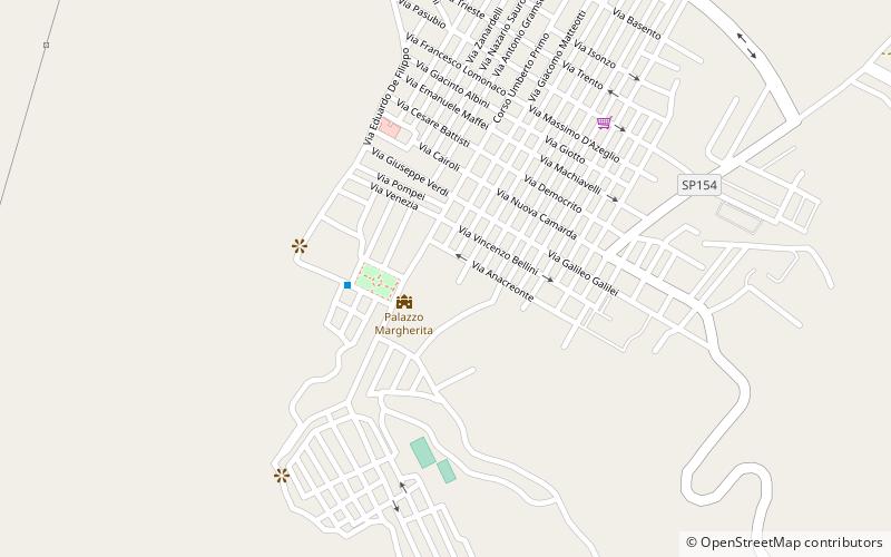 Bernalda location map
