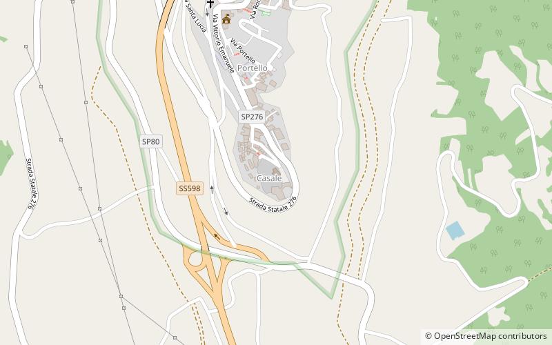 Madonna del Carmine location map