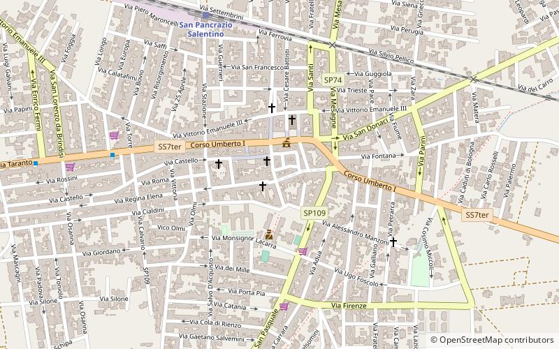 San Pancrazio Salentino location map