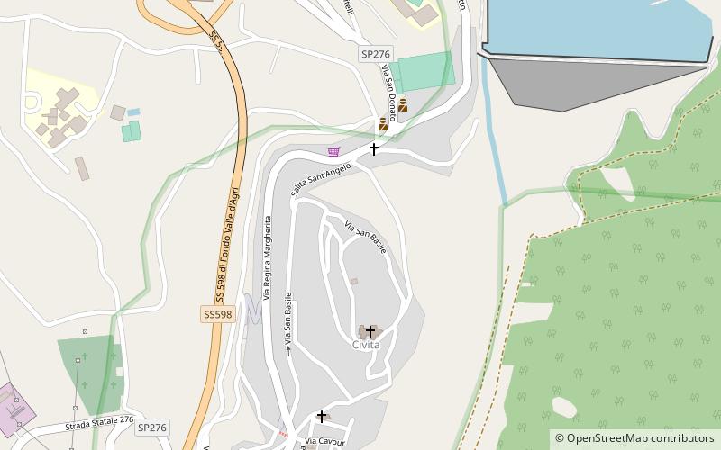 san gianuario marsico nuovo location map