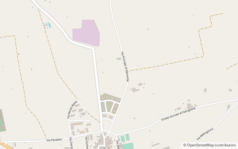 Monteparano location map