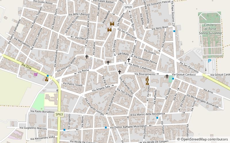 Torre Santa Susanna location map
