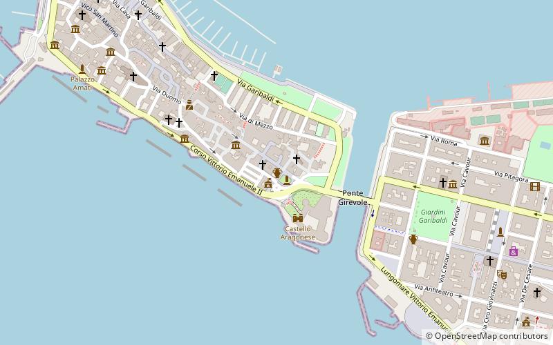 Poseidontempel location map