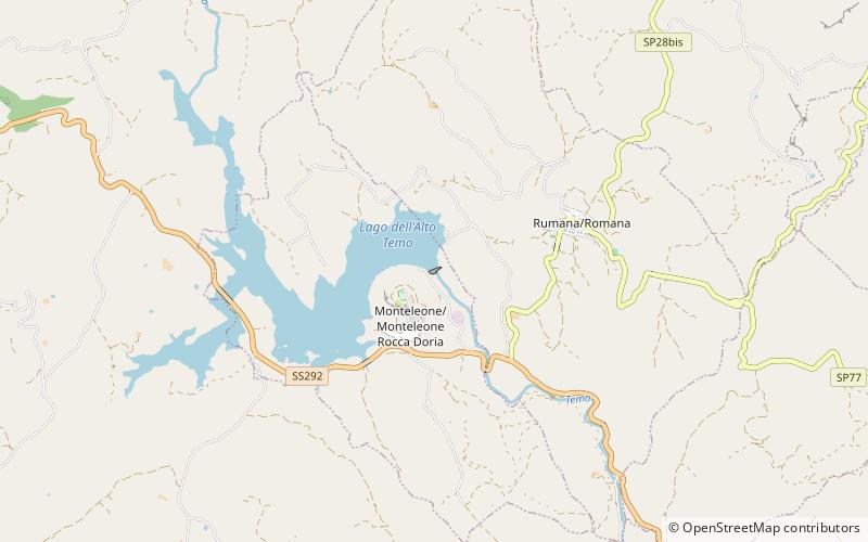 Lake Temo location map