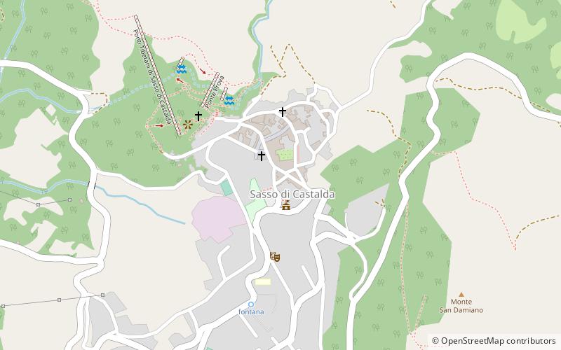Sasso di Castalda location map