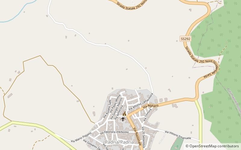 Padria location map