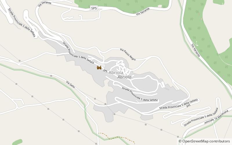 Abriola location map