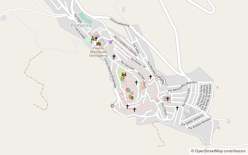 Pio Monte dei Morti location map