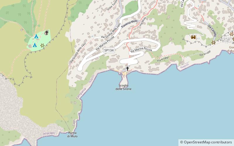 Marina Piccola location map