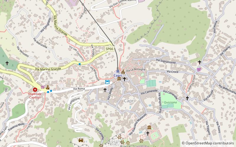 Piazza Umberto I location map