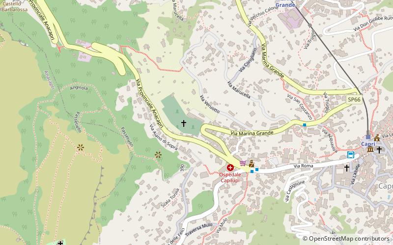 Cimitero Acattolico location map