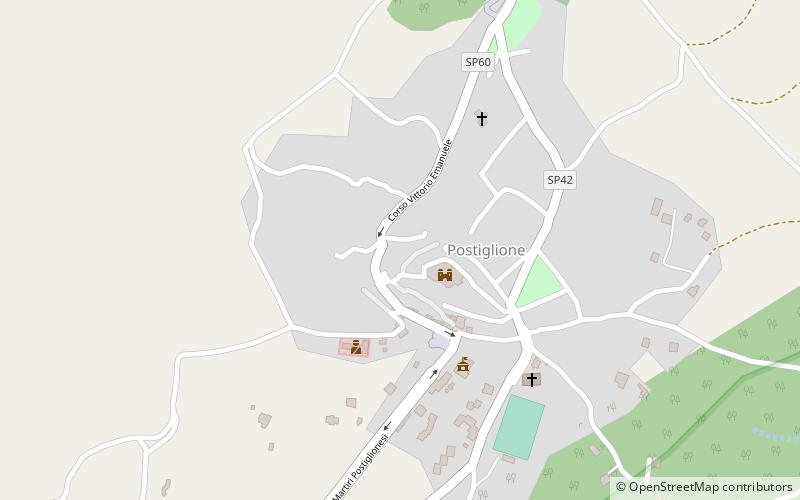 Postiglione location map