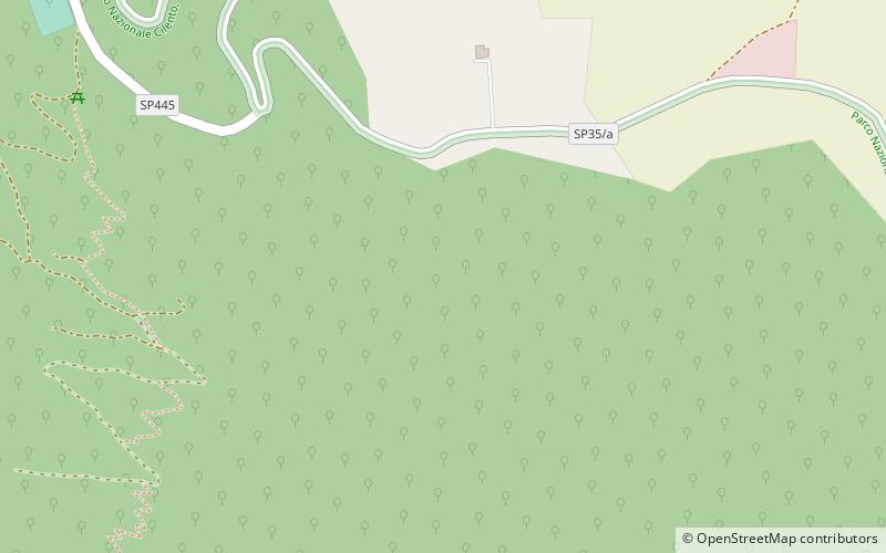 Monti Alburni location map