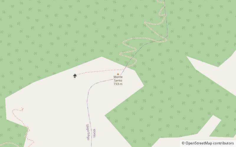Mont Santu location map