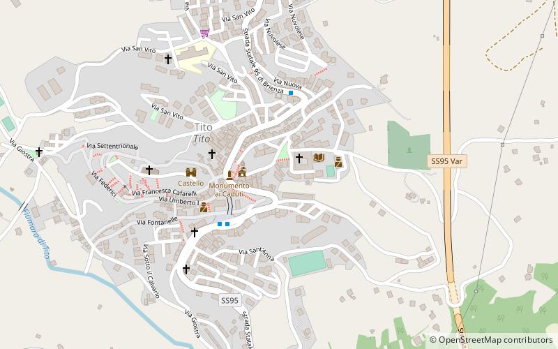 Tito location map