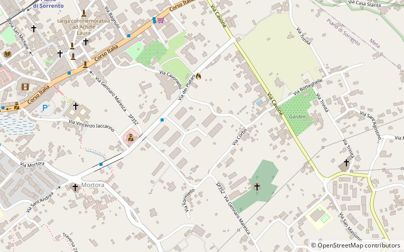 Péninsule de Sorrente location map
