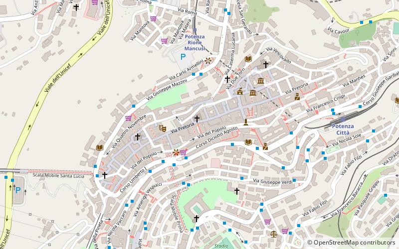 Via Pretoria location map