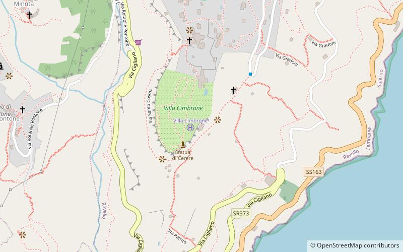 la rondinaia ravello location map