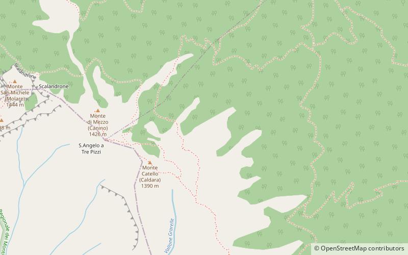 Monte Faito location map