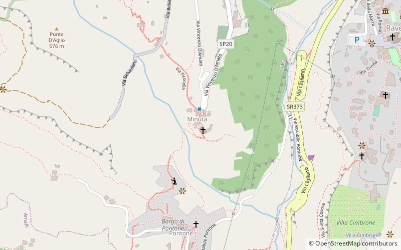 Piazza Minuta location map