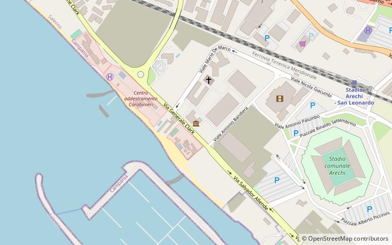 Museo dello sbarco e Salerno Capitale location map