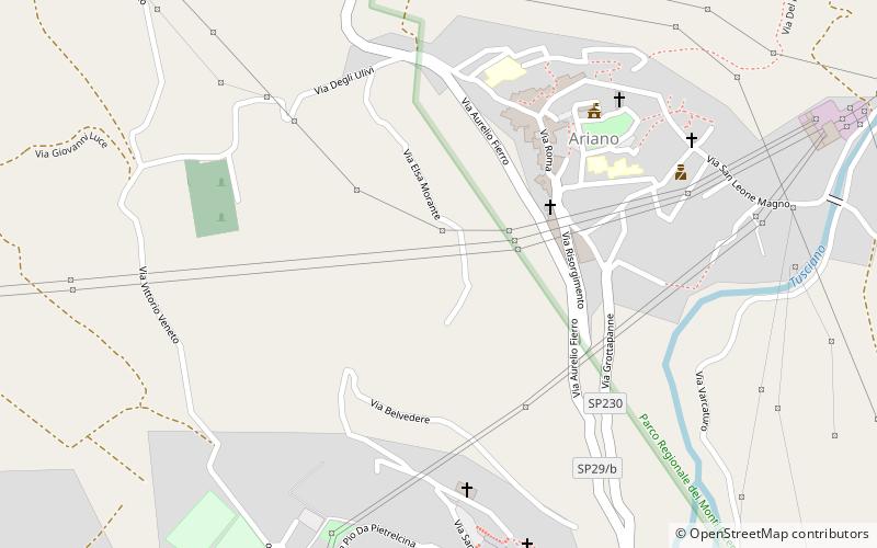 Olevano sul Tusciano location map