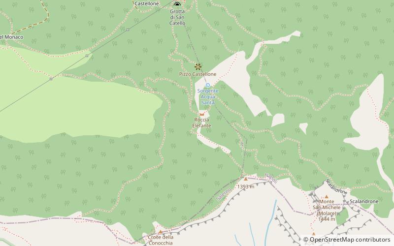 Montes Lattari location map