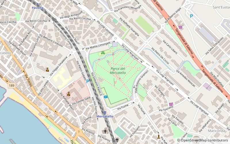 Parco del Mercatello location map