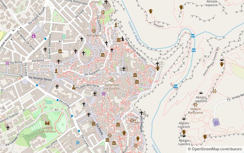 Kathedrale von Matera location map