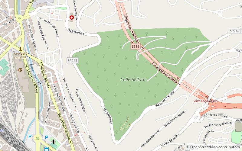 Colle Bellara location map