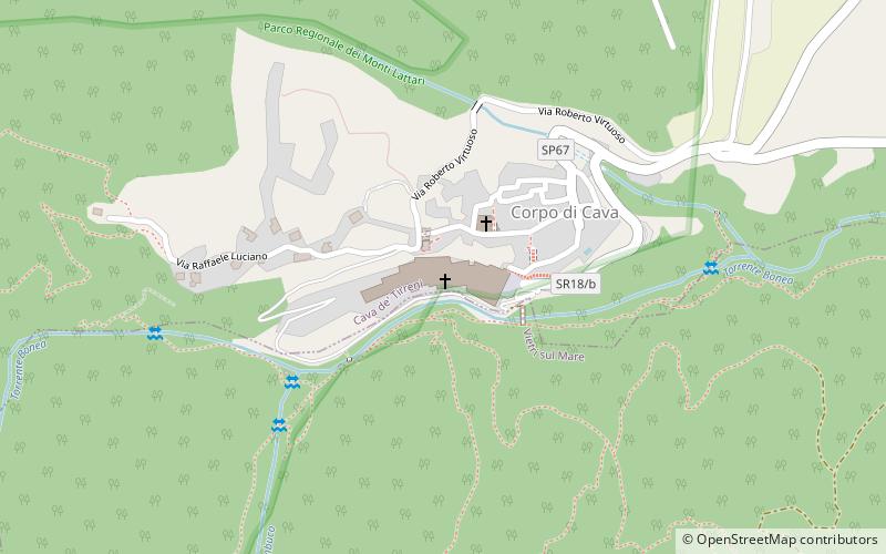 Abtei Cava de’ Tirreni location map