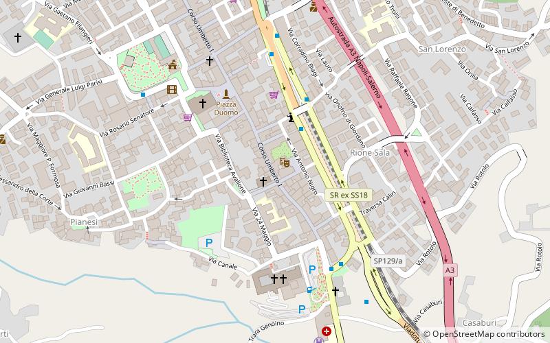 Corso Umberto I location map