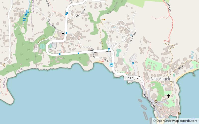 cava grado wyspa ischia location map