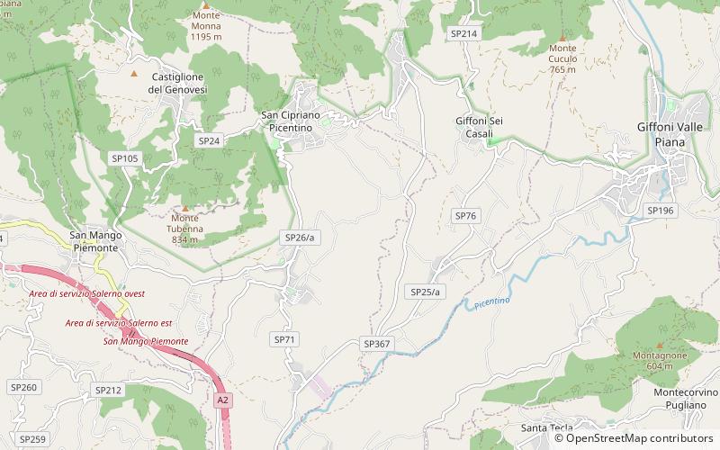 San Cipriano Picentino location map