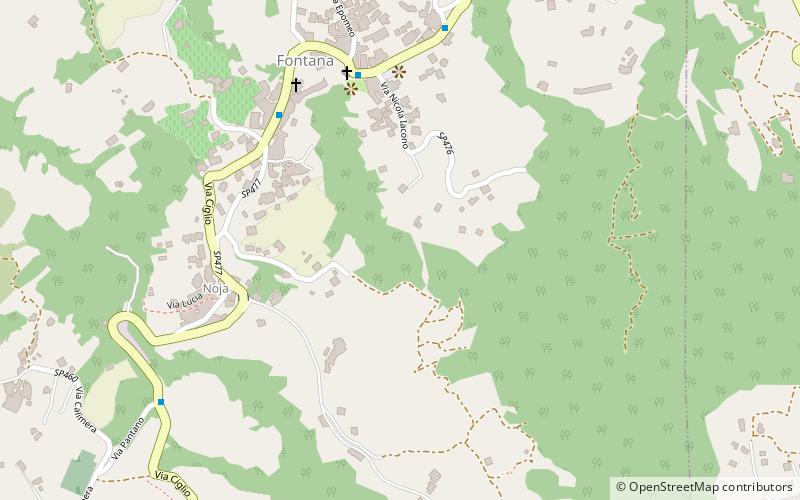 Giardini Ravino location map
