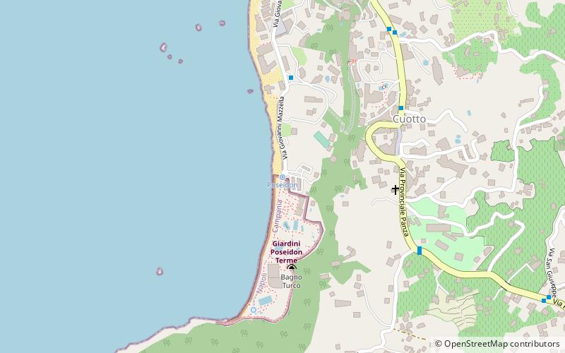 giardini poseidon terme forio location map