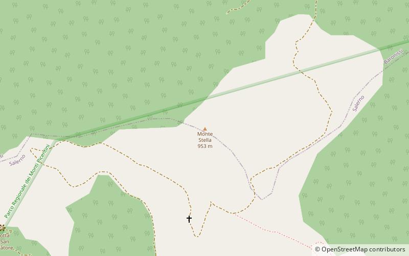 Monte Stella location map
