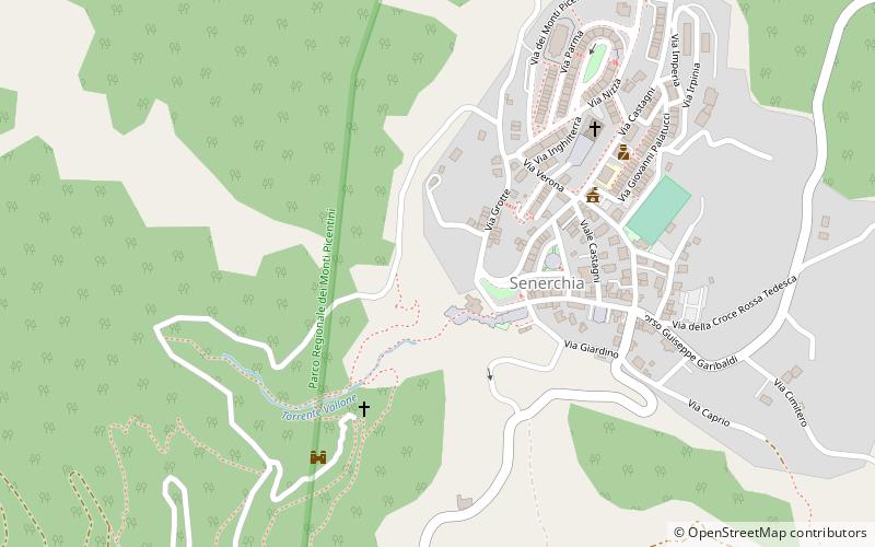 Senerchia location map