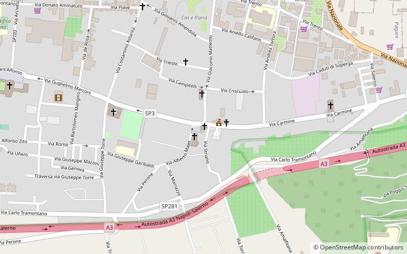 Santuario della Madonna delle Galline location map