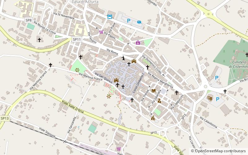 Cisternino location map