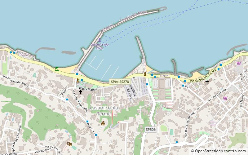 casamicciola wyspa ischia location map