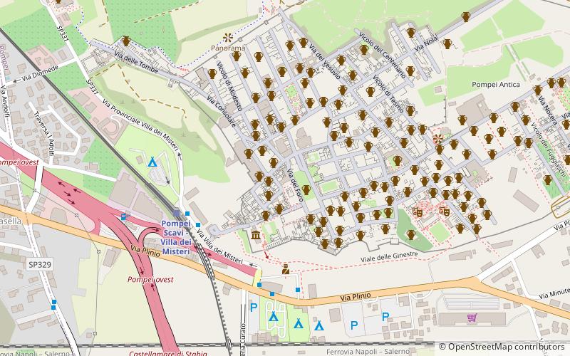 Granai del Foro location map