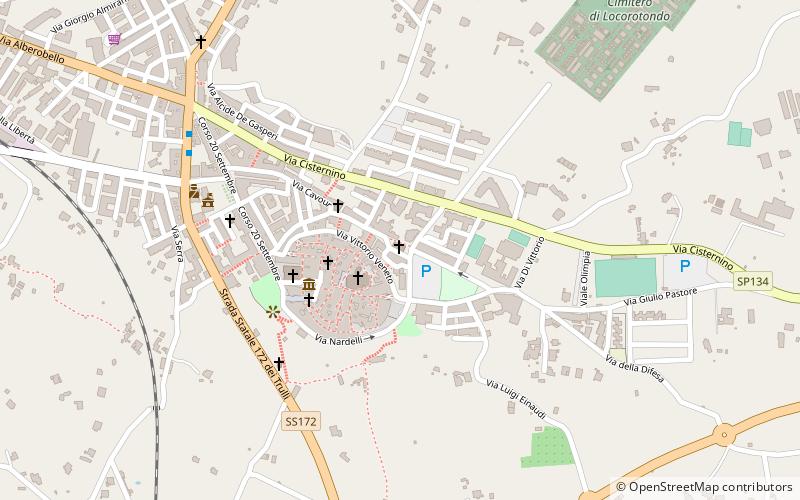 Church of Madonna della Greca location map