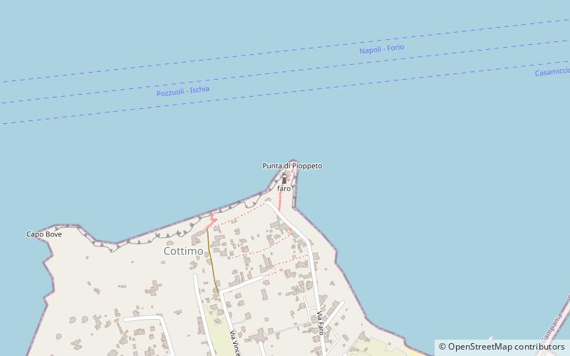 Phare de Punta Pioppeto location map