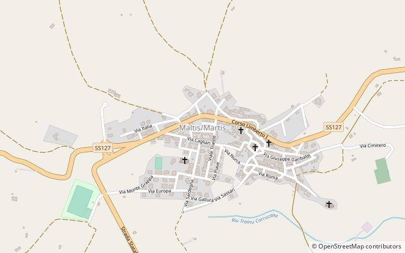 Martis location map