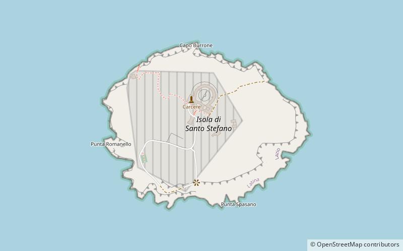 Isla de Santo Estefano location map